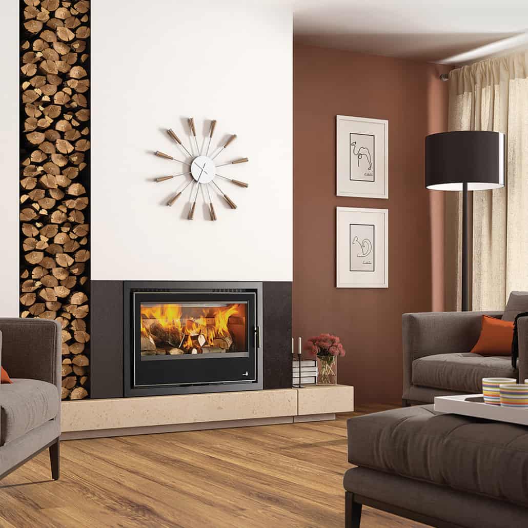 Artisan Lisbon 700 12kW Wood Burning Cassette Fire - Artisan Fireplace Design