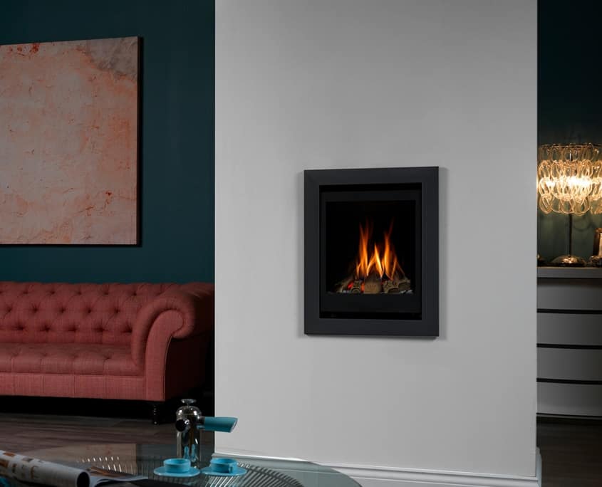 Hole in the Wall Glass Fronted Gas Fires Artisan Fireplace Design