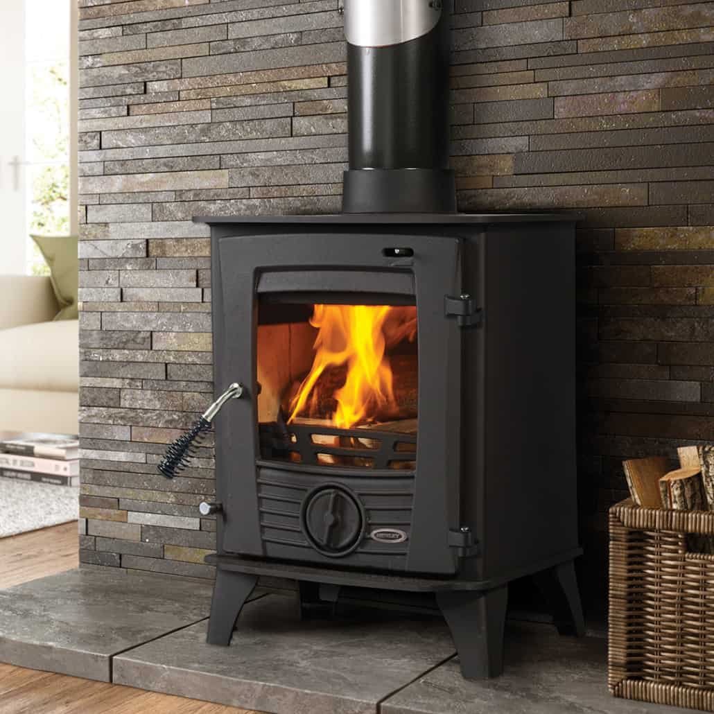 Artisan Druid 5kW Wood Burning Stove - Artisan Fireplace Design