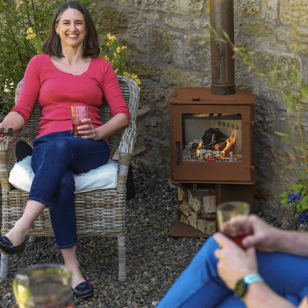 Charlton & Jenrick Go Eco Panofire Outdoor Stove lifestyle