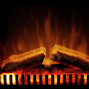 Artisan Lucia Electric Stove flames